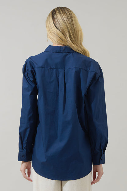Dream State Oversized Button Down Shirt