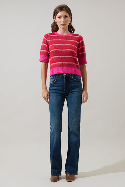 Avanti Stripe Sweater Top