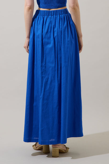 Epsie High Waisted Maxi Skirt