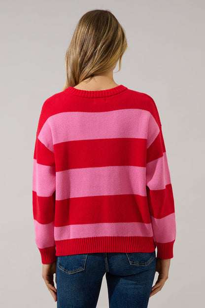 Amour Stripe Sweater
