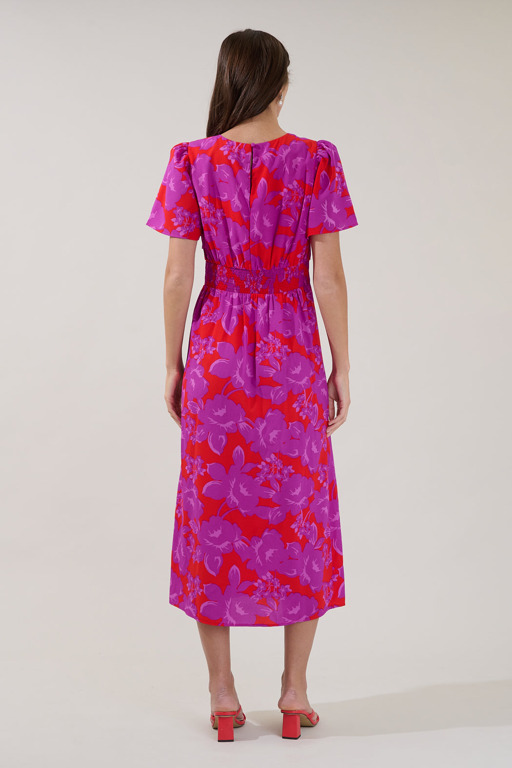 Bloom Midi Dress Sandrie Floral