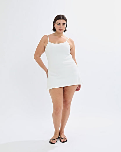 Oli Mini Dress White