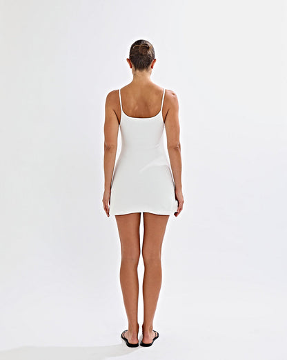Oli Mini Dress White
