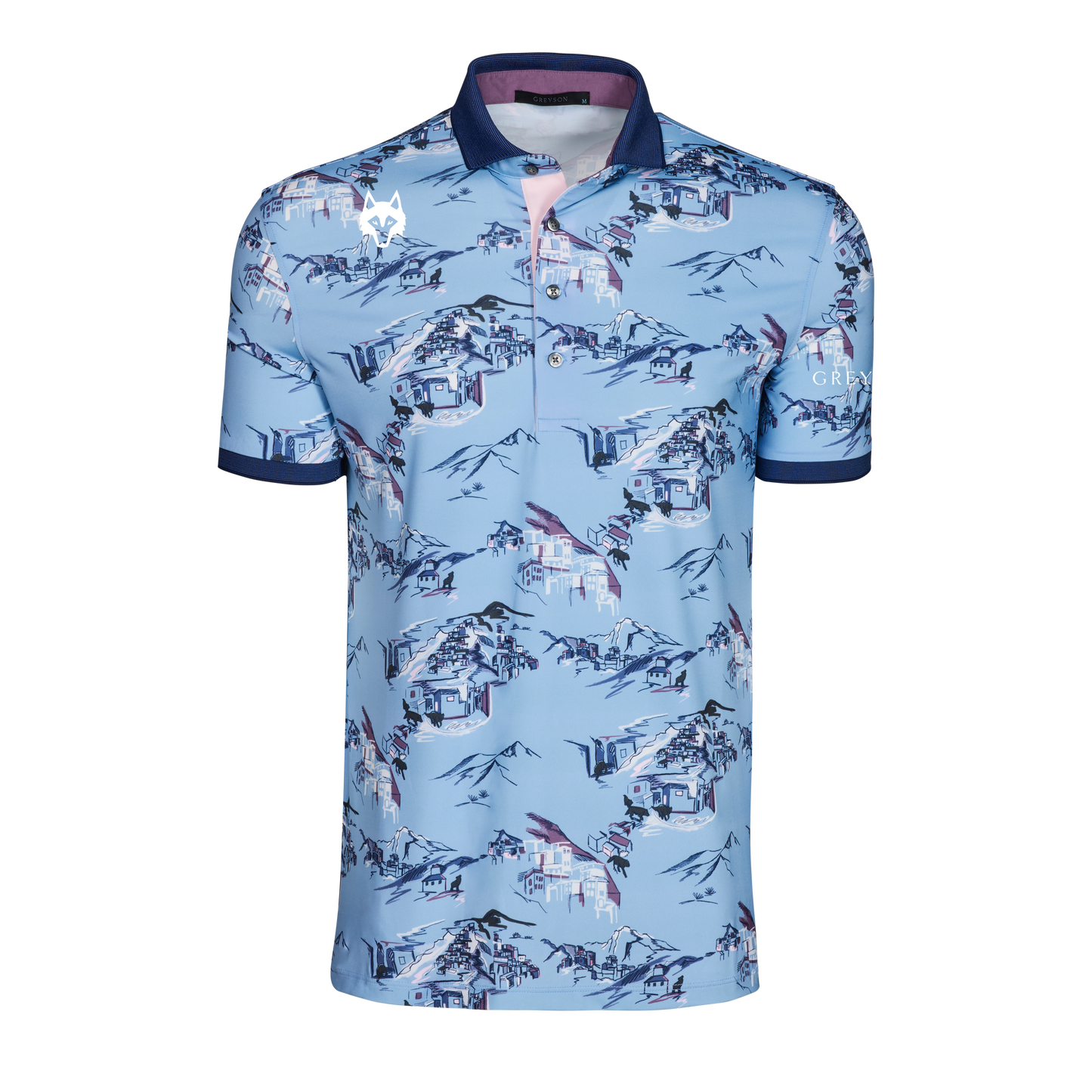 Players Club In the Blues Short Sleeve Polo