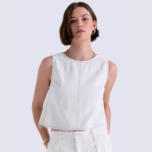 PISTOLA Rue Cropped Swing Top