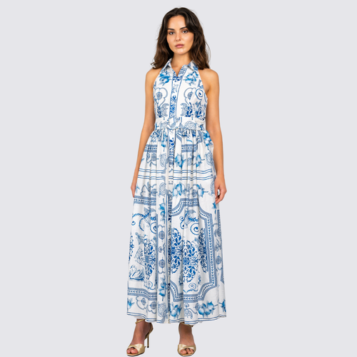 Lavender Brown Marilyn Maxi Dress