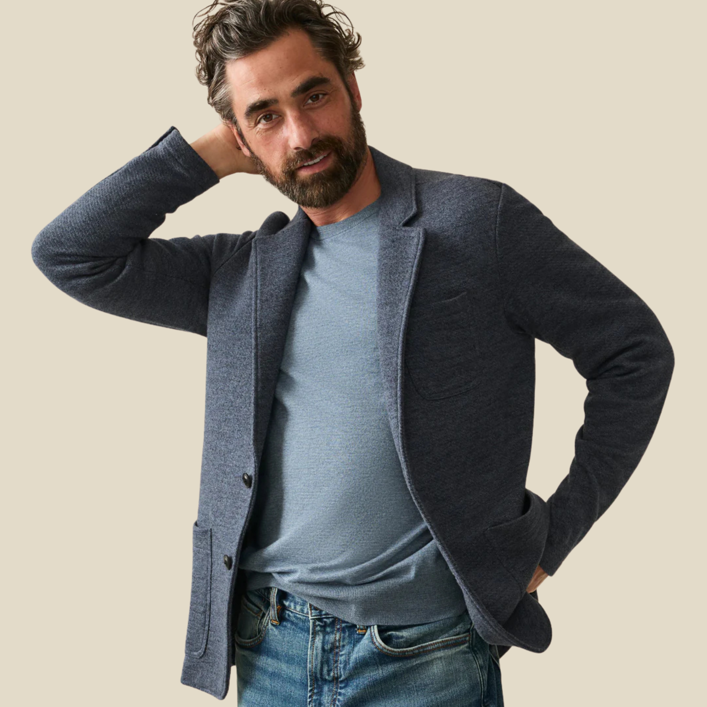 Faherty Men's Inlet Knit Blazer