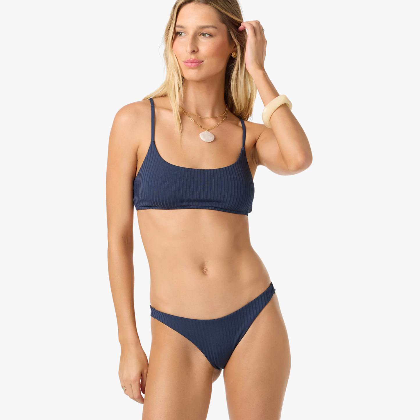 O'Neill Shorebreak Rib Hermosa Skimpy Bikini Bottoms