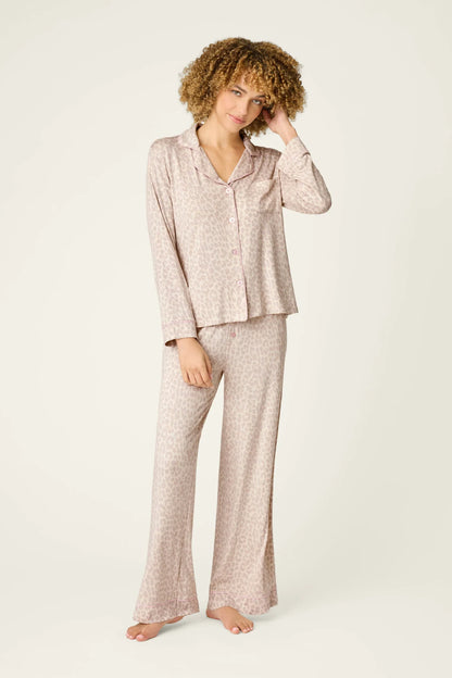 PJ Luxe Leopard Set