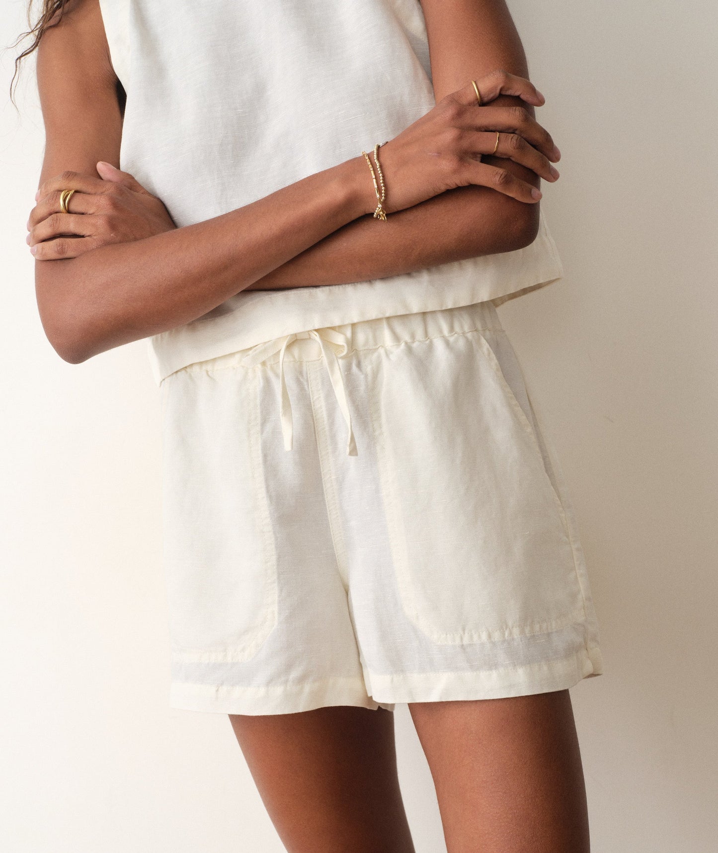 Marine Layer Linen Drawstring Short