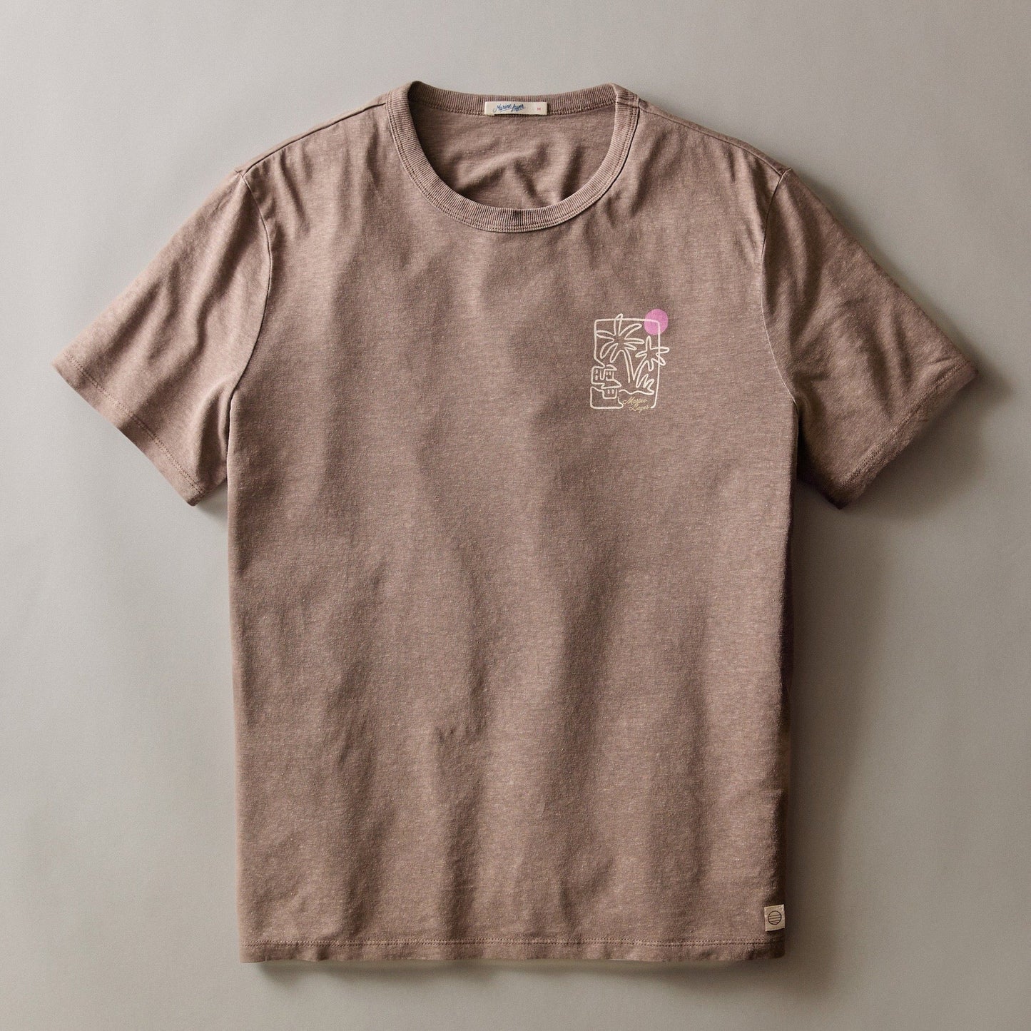 Marine Layer Relaxed Hemp Cotton Graphic Tee