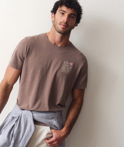 Marine Layer Relaxed Hemp Cotton Graphic Tee