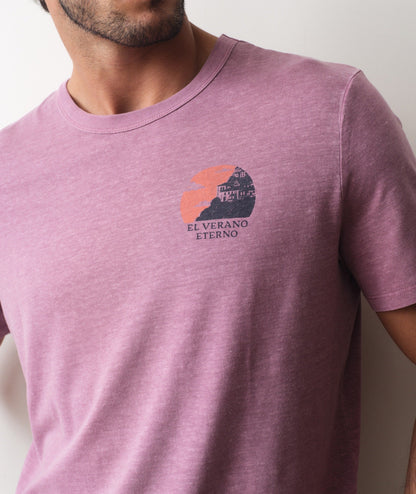 Marine Layer Relaxed Hemp Cotton Graphic Tee