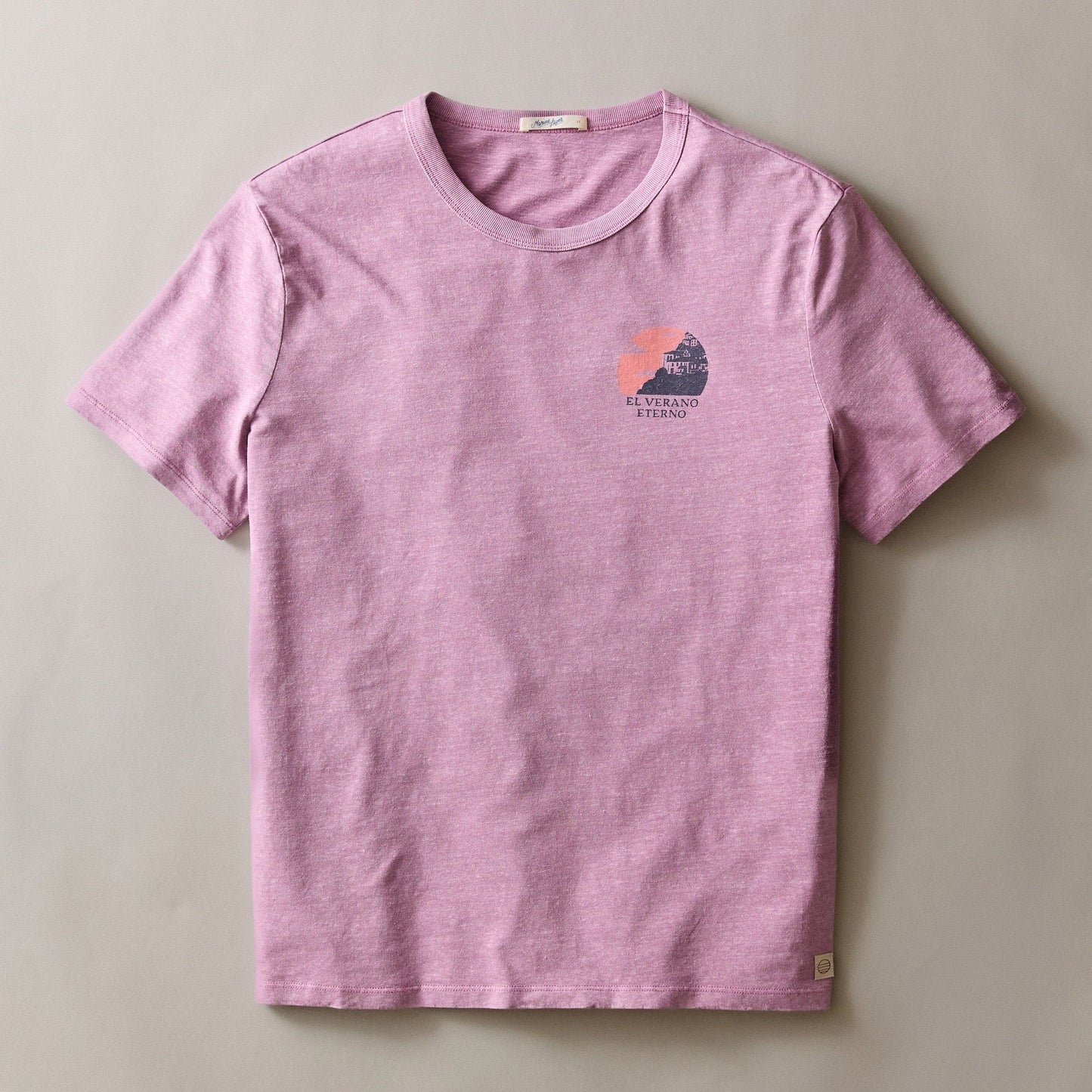 Marine Layer Relaxed Hemp Cotton Graphic Tee