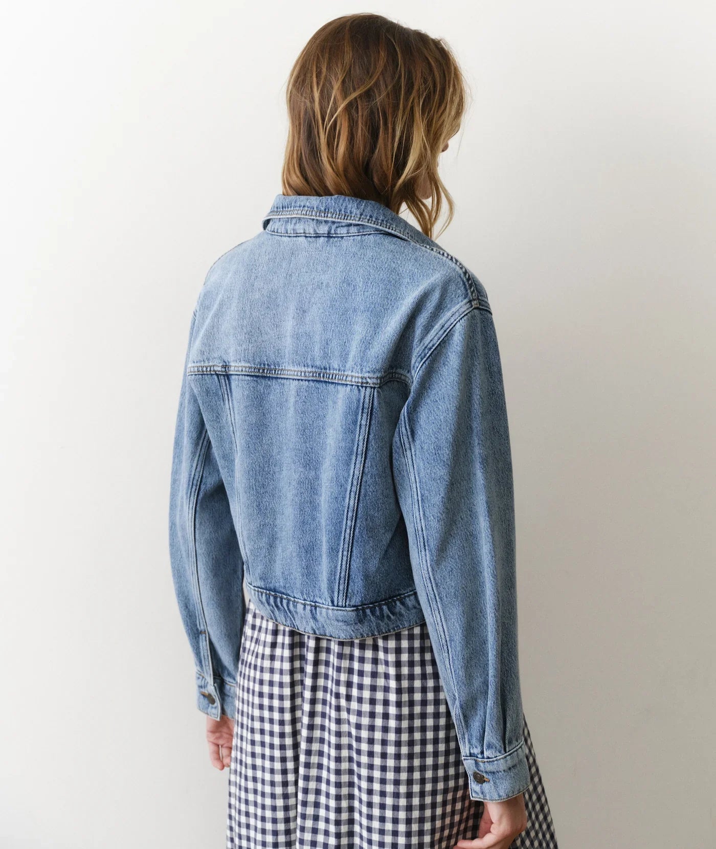 Cropped Denim Jacket