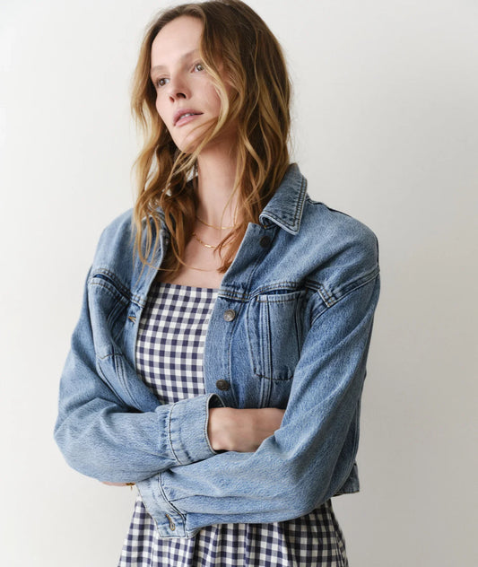 Cropped Denim Jacket
