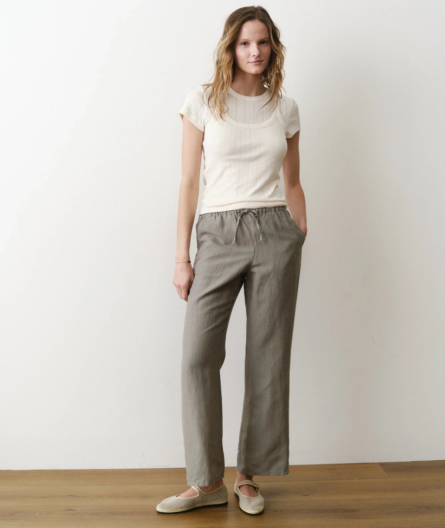 Marine Layer Linen Drawstring Pant