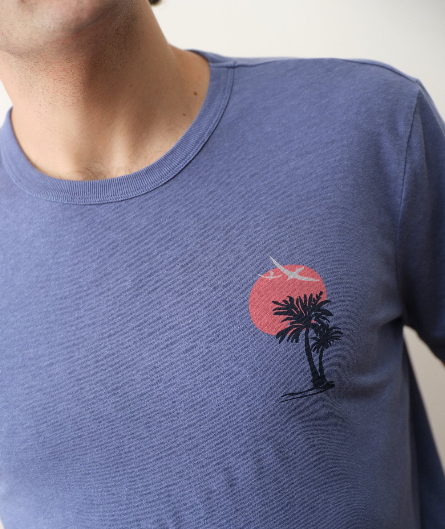 Marine Layer Relaxed Hemp Cotton Graphic Tee