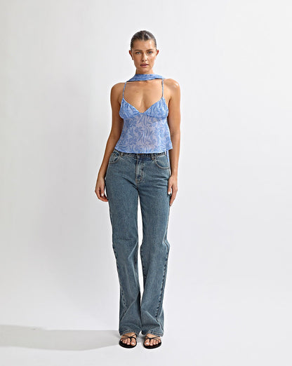 Adriana Top Azzure Sol