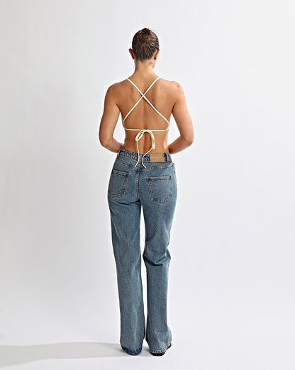 Uma Knit Top Cream