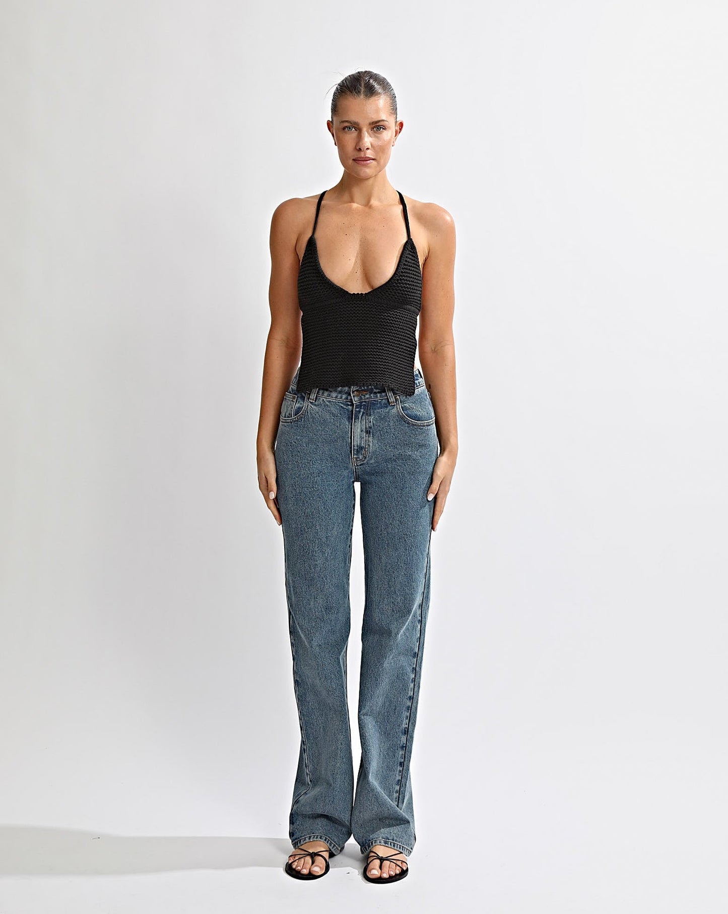 Uma Knit Top Black