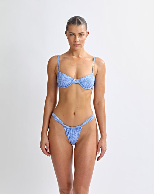 Karlo Balconette Bikini Top Azzure Sol
