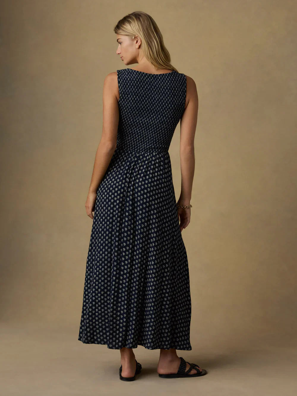 Faherty Sophia Smocked Dress