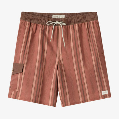 O'Neill Hermosa Retro Elastic Waist 17" Swim Trunks