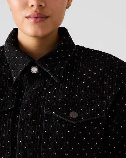 PARC CRYSTAL JACKET BLACK