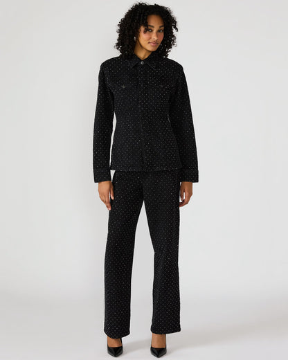 PARC CRYSTAL JACKET BLACK