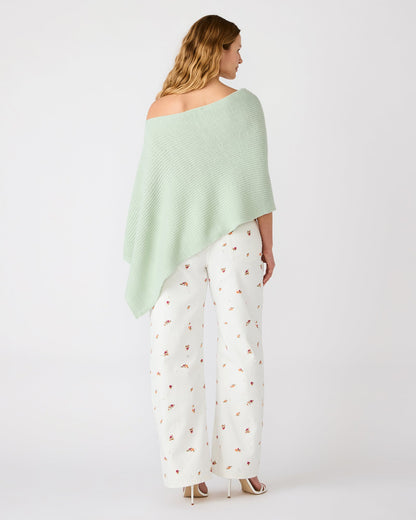 CHANNING PONCHO BAY GREEN