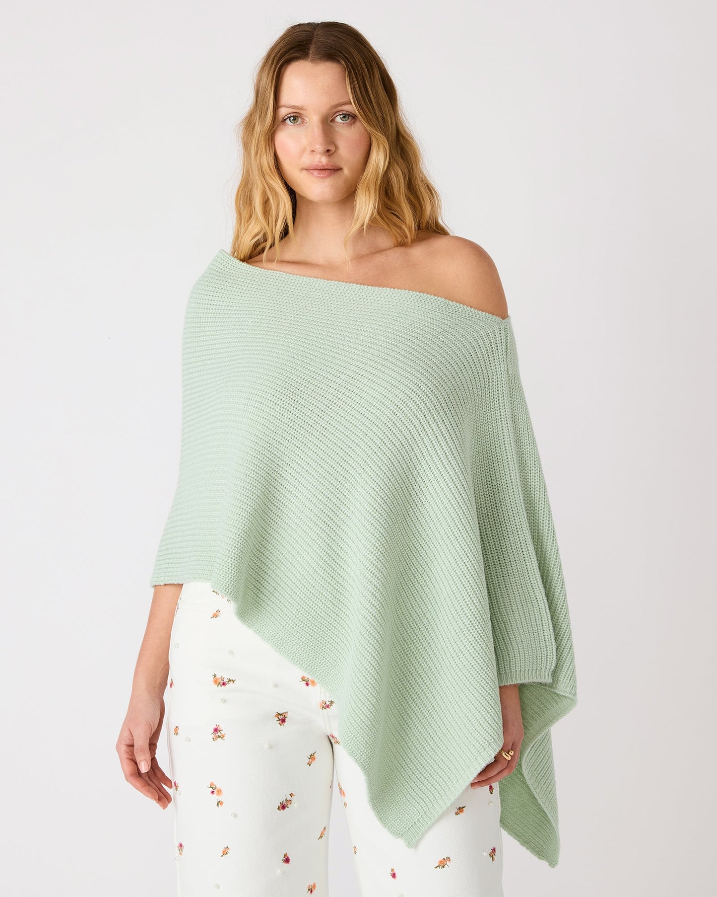 CHANNING PONCHO BAY GREEN