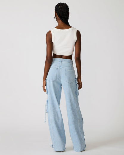 DUO PANT FADED BLUE DENIM