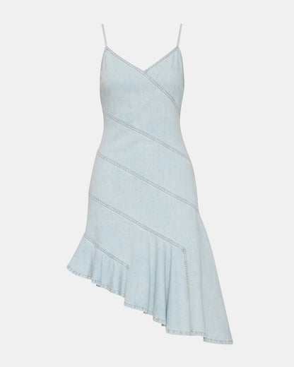 ELLIS DRESS HAZEY BLUE