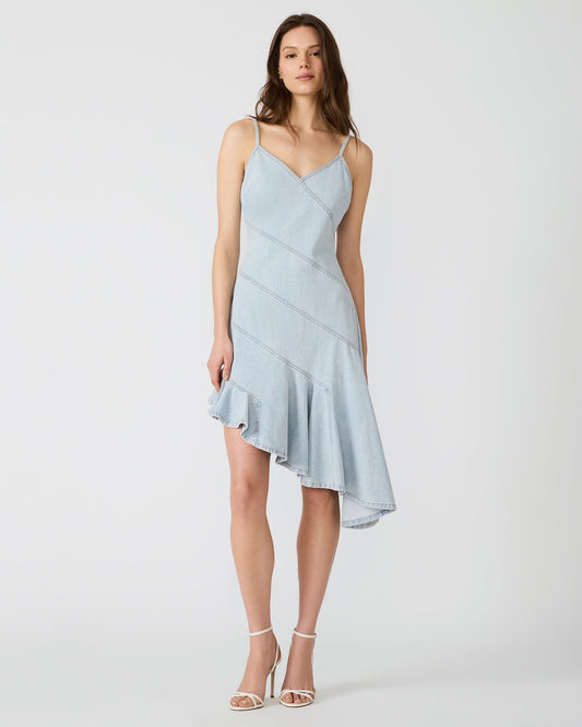 ELLIS DRESS HAZEY BLUE