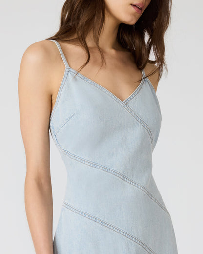 ELLIS DRESS HAZEY BLUE