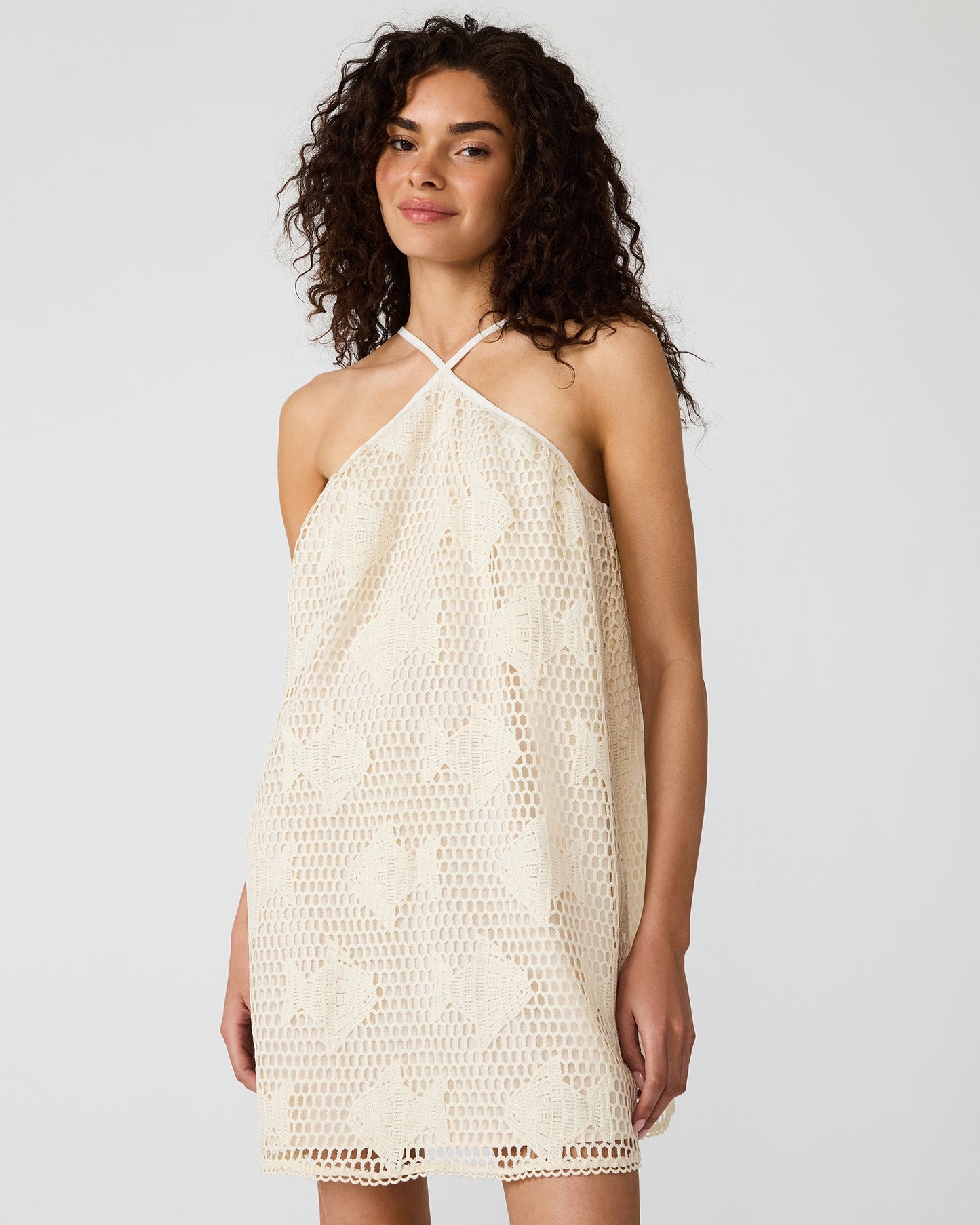 PETUNIA DRESS IVORY