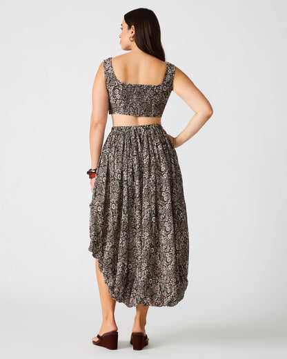 ROSINNA SKIRT FOREST GREEN