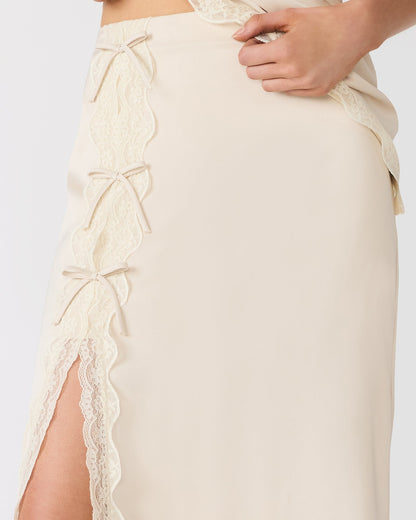 LISSANDRA SKIRT IVORY