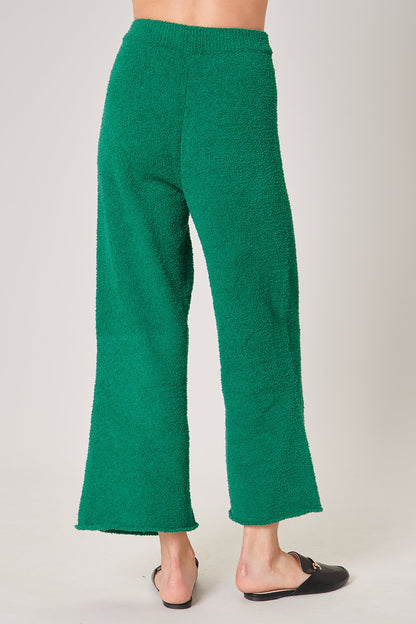 Cloud Nine Fuzzy Cropped Pants