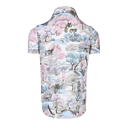 Girls' Scarlett Wolves Roam Short Sleeve Polo