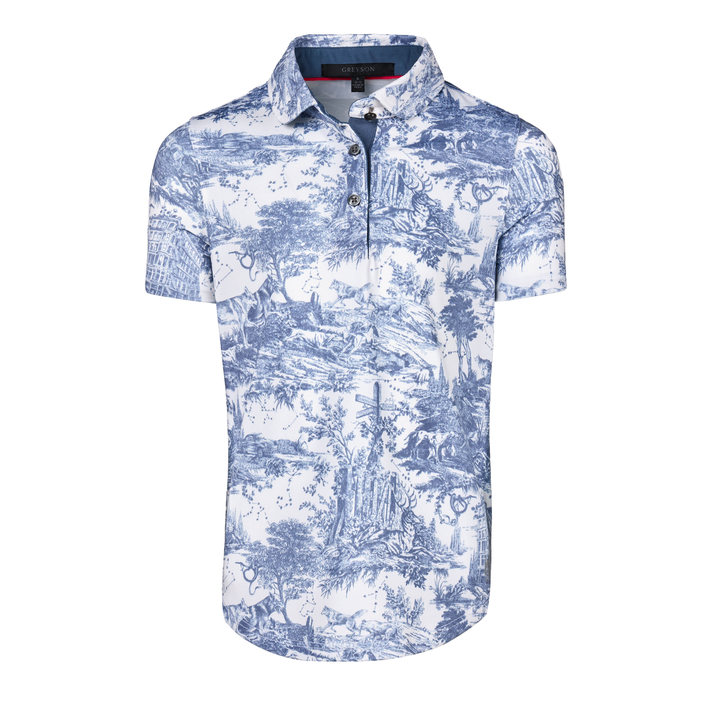 Girl's Scarlett Huntress Toile Polo
