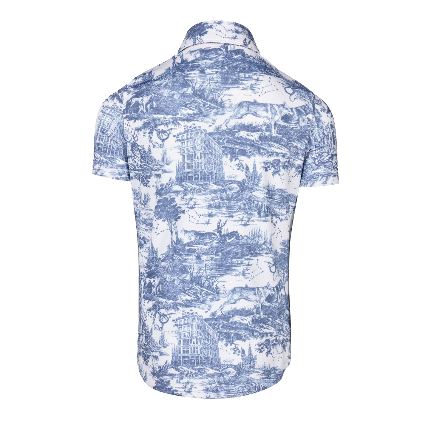 Girl's Scarlett Huntress Toile Polo