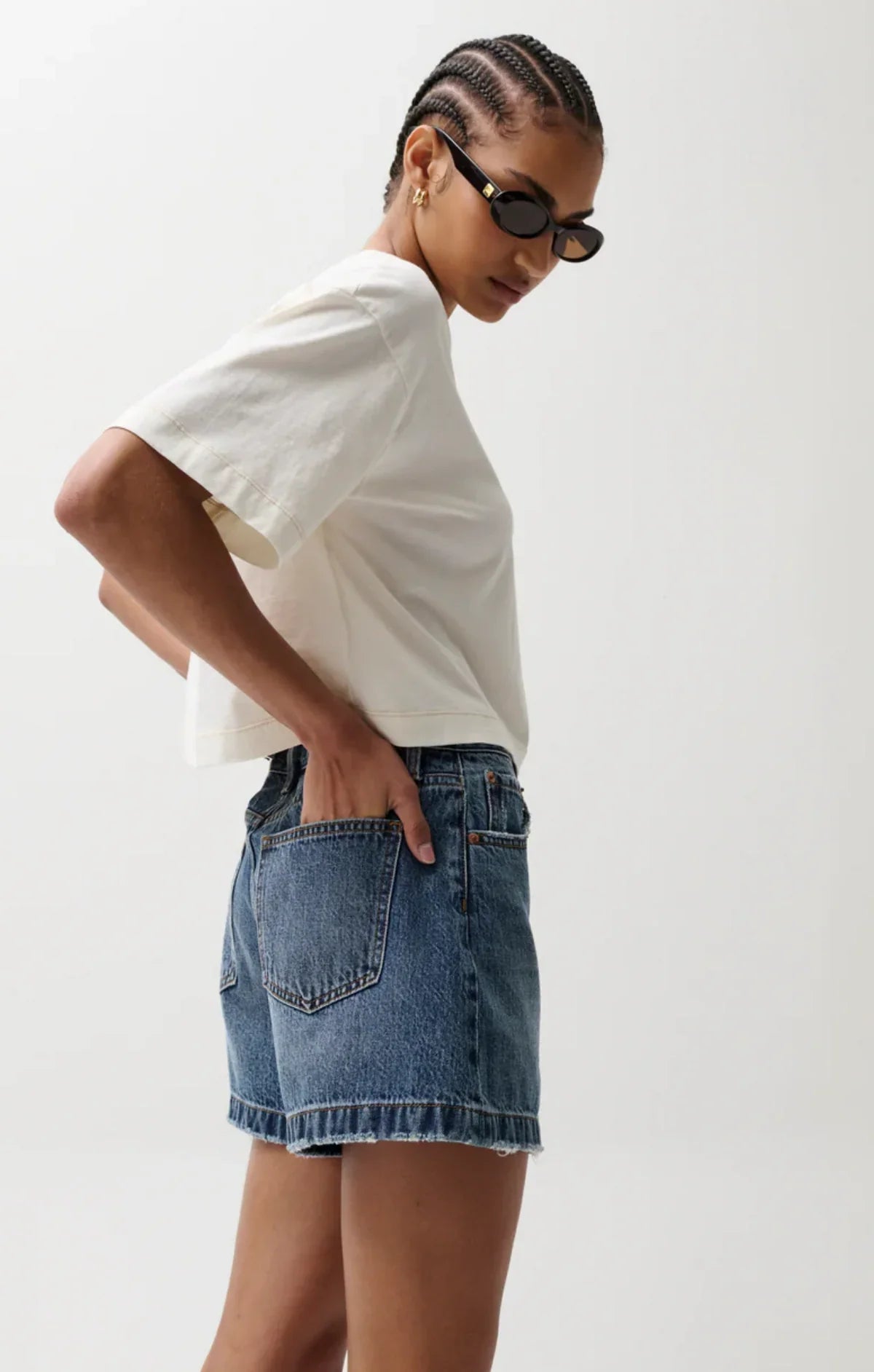Saige Shorts In Wishbone