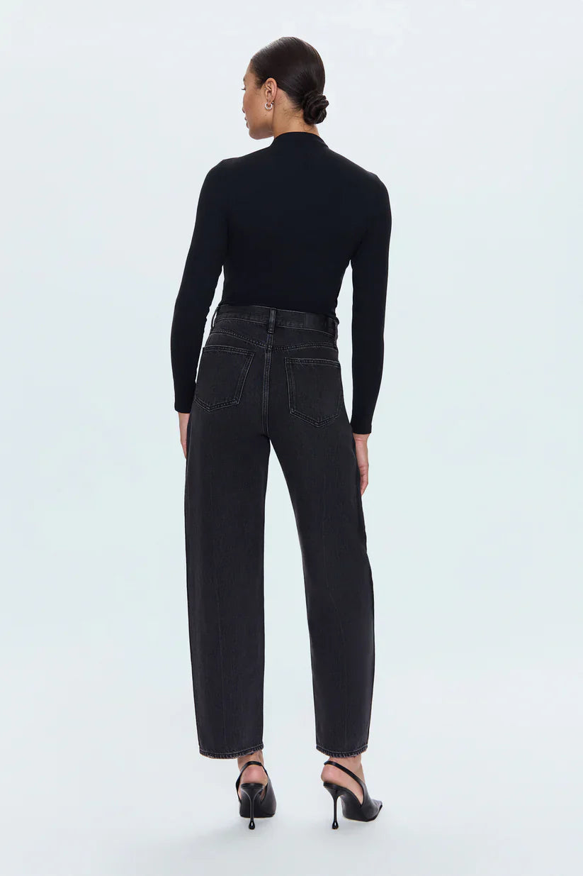 PISTOLA Wes High Rise Barrel Jean