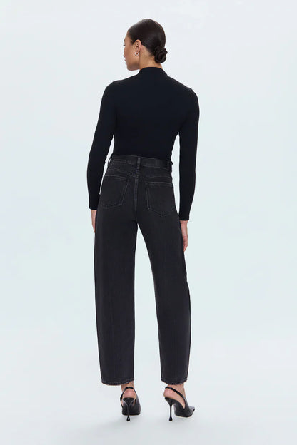 PISTOLA Wes High Rise Barrel Jean