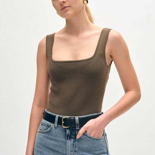 White + Warren Superfine Organic Cotton Tank