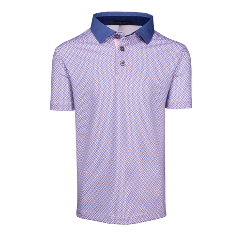Boy's Shadow Wolf Short Sleeve Polo