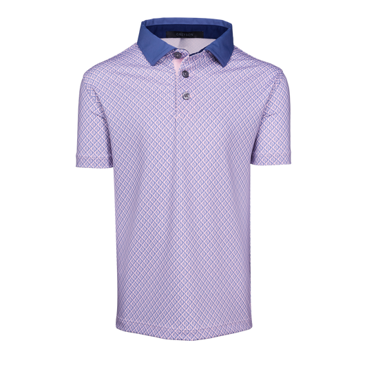 Boy's Shadow Wolf Short Sleeve Polo