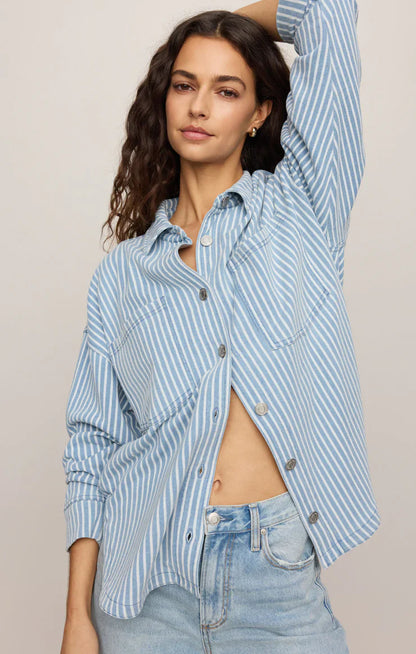 All Day Knit Stripe Jacket
